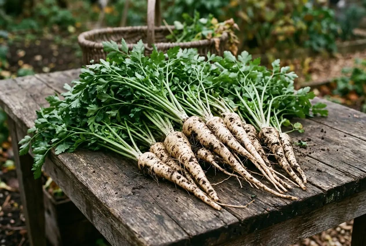 Petersilienwurzel im Garten: So gelingt Anbau, Pflege und Lagerung